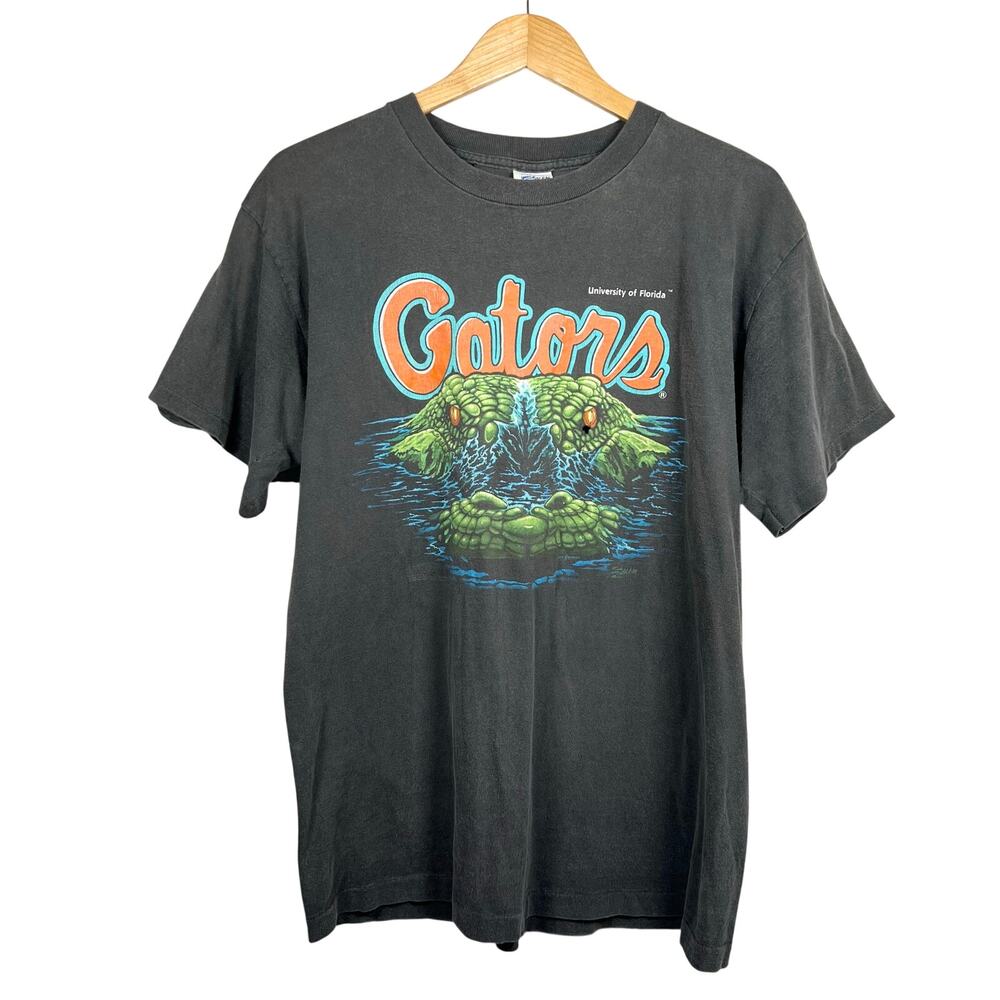 Rare Salem Sportswear Florida Gators Fader Single Shirt Large 20x29
